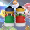 Super Mario Air Jordan 1 High Shoes Out of the world