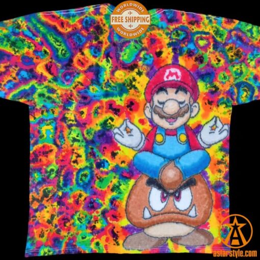 Super Mario Colorfull Shirt