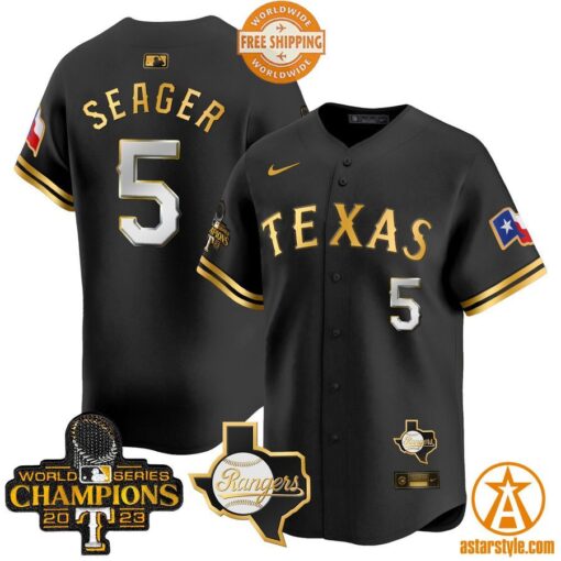 Texas Rangers World Series Champions Premier Limited Jersey