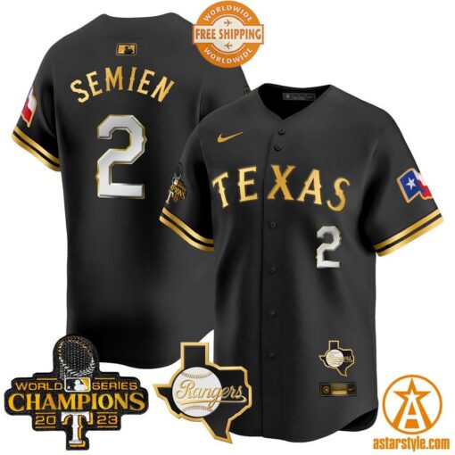 Texas Rangers World Series Champions Premier Limited Jersey