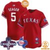 texas rangers world series champions premier limited jersey 28 826