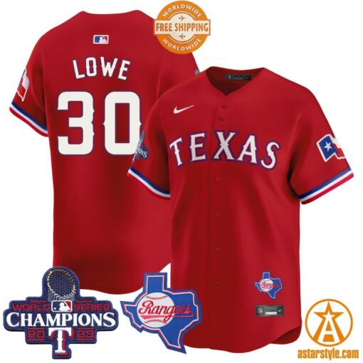 Texas Rangers World Series Champions Premier Limited Jersey