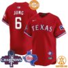 texas rangers world series champions premier limited jersey 32 985