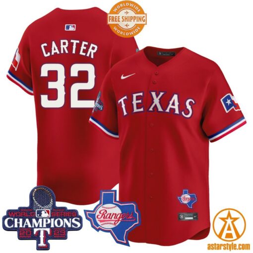 Texas Rangers World Series Champions Premier Limited Jersey