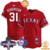 texas rangers world series champions premier limited jersey 35 882