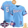 texas rangers world series champions premier limited jersey 37 504