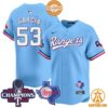 texas rangers world series champions premier limited jersey 40 963