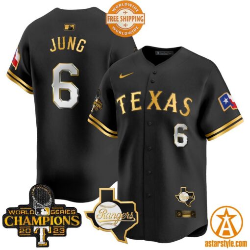 Texas Rangers World Series Champions Premier Limited Jersey