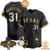 texas rangers world series champions premier limited jersey 8 316