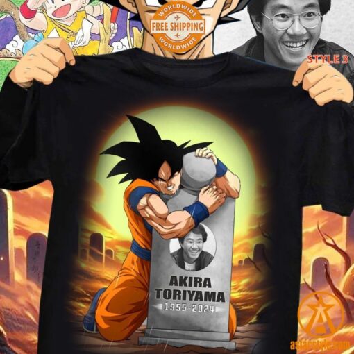 Thank You For The Memories Toriyama Akira 1955 2024 Dragon Ball Shirt