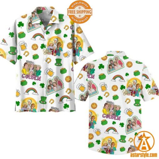 The Golden Girls St Patrick Day Hawaiian Shirt