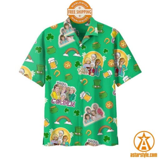 The Golden Girls St Patrick Day Hawaiian Shirt