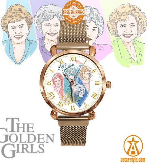 The Golden Girls Stainless Steel Watch