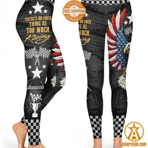 There’s No Such Thing As Too Much Racing Eagle Leggings