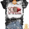 tis the season baseball v neck shirt 3