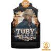 toby keith dont let the old man in sleeveless puffer jacket 3