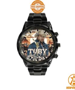 Toby Keith Don’t Let The Old Man In Stainless Steel Watch