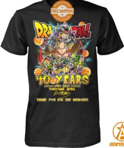 Toriyama Akira Dragon Ball 40 Years 1984 2024 Shirt