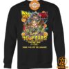 toriyama akira dragon ball 40 years 1984 2024 shirt 5 694