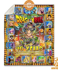 Toriyama Akira Dragon Ball 40 Years Thank You For The Memories Blanket