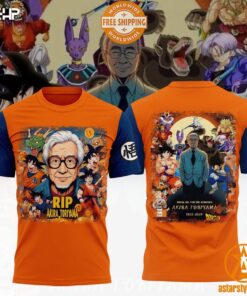 Toriyama Akira Dragon Ball RIP Shirt