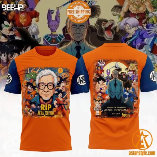 Toriyama Akira Dragon Ball RIP Shirt