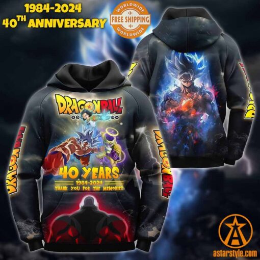 Toriyama Akira Dragon Ball Thank You For The Memories Hoodie