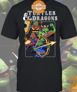 Turtles Dragons Dungeons and Dragons Teenage Mutant Ninja Turtles Shirt