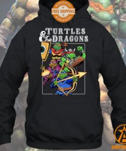 Turtles Dragons Dungeons and Dragons Teenage Mutant Ninja Turtles Shirt