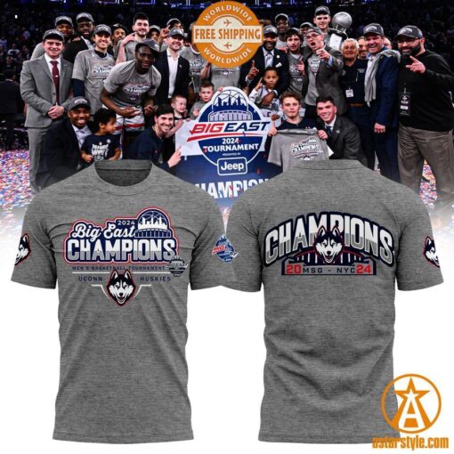 UConn Huskies Big East Champions Shirt