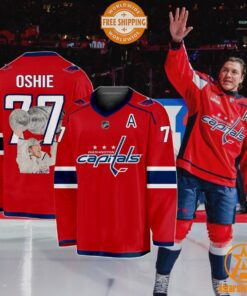 Washington Capitals Oshie 77 TJ1K Hockey Jersey