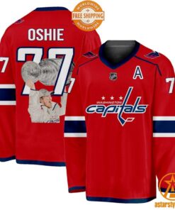 Washington Capitals Oshie 77 TJ1K Hockey Jersey