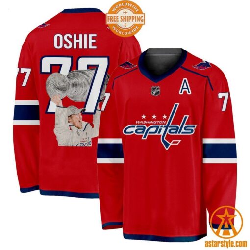 Washington Capitals Oshie 77 TJ1K Hockey Jersey