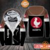 Zaxby's CUSTOM Fleece Hoodie Natural and awesome