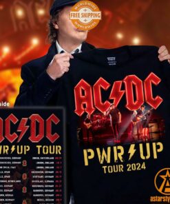 ACDC Band Power Up Tour 2024 Shirt