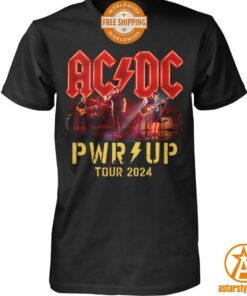 ACDC Band Power Up Tour 2024 Shirt