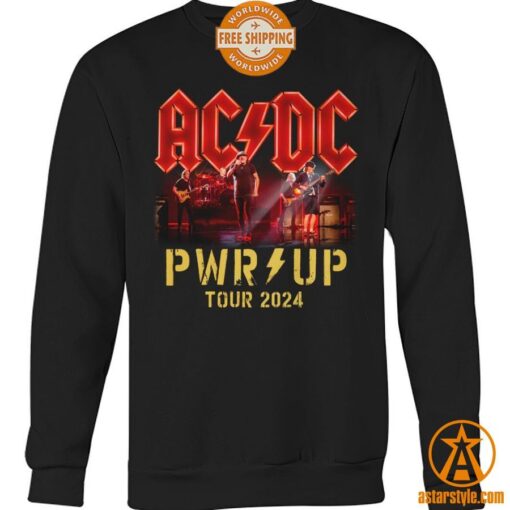 ACDC Band Power Up Tour 2024 Shirt