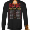 ACDC Band Power Up Tour 2024 Shirt Your face is glowing like a red rose