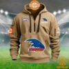 Adelaide Crows AFL Half Zip Heavy Hoodie Handsome as usual