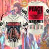 Aerosmith Band Peace Out Farewell Tour Baseball Jersey You are always amazing