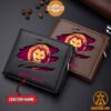 Afl Brisbane Lions Personalized Leather Wallet Ah! It Is Marvellous