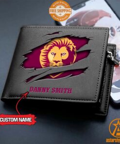 AFL Brisbane Lions personalized Leather Wallet