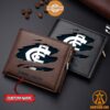 Afl Carlton Blues Personalized Leather Wallet Coolosm