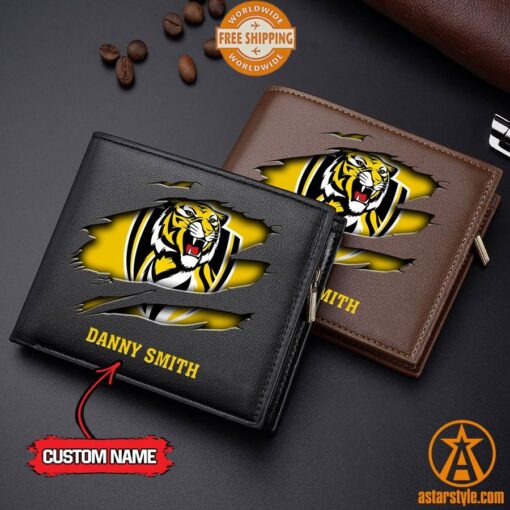 AFL Richmond Tigers personalized Leather Wallet