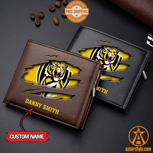 AFL Richmond Tigers personalized Leather Wallet