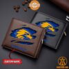 Afl West Coast Eagles Personalized Leather Wallet Best Couple On Earth