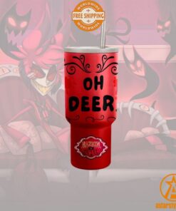 Alastor Hazbin Hotel Oh Deer Tumbler