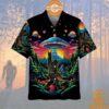 Alien Bigfoot Hawaiian Shirt Elegant picture.