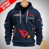 Arizona Cardinals personalized Half Zip Heavy Hoodie