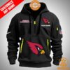 Arizona Cardinals Personalized Half Zip Heavy Hoodie Wow! This Is Gracious